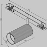 Трековый светильник MAYTONI ARTISAN TR097-2-12W3K-M-BB