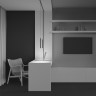 Трековый светильник MAYTONI SKIM LEVITY TR191-1-3W2.7K-M-B