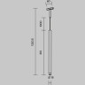 Трековый светильник MAYTONI SKIM LEVITY TR191-1-3W3K-M-BW